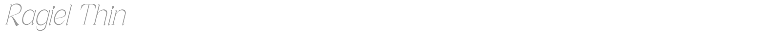 Ragiel font preview